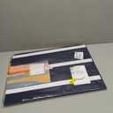 Felt Bulletin Board 36x24 inches, Decorative Pin Board for Home & Office, 23.6" x 35.4"
