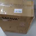 GSAFAVA 20.25'' Ceramic Table Lamps Set of 2 Small Farmhouse Bedside lamp Creamy White Modern Nightstand End Table Lamps for Living Room Bedroom Study Office