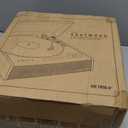 Victrola Eastwood  Bluetooth Record Player  3-Speed Turntable, Premium MM Cartridge, Vinyl Stream for Wireless Streaming, Removable Dust Cover, Built-in Speakers (Bamboo)