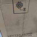 Levtex Home - Maileen Neutral Blue Quilt Set - King Quilt and Two King Shams - Floral - Taupe Blue and Cream - Quilt (106x92in.) and Shams (20x36in.) - Reversible - Cotton