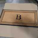 A1 Home Collections Natural Coir & Rubber Large Door Mat, 30x60 Inches, Heavy Duty, Dirt Trapping, Long-Lasting Entrance Doormats for Front Door, Thick & Non-Slip Durable Outdoor Entry Mat