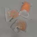 Garkoko Baby Pacifiers 0-6 Months, BPA-Free Silicone Nipple, Lightweight One-Piece Design, Set of 3, with a Pacifier Chain & Pacifier Case