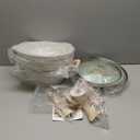 12 Pcs Pots and Pans Set, Nonstick Cookware Sets White Granite Induction Cookware, Non-toxic Healthy Non Stick Kitchen Cooking Set with Frying Pans Set, Saucepans,Steamer (PFAS, PFOA, PFOS Free)