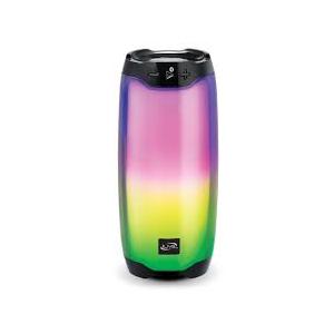 iLive Portable Bluetooth Speaker with Light Show - BlackMax sound Deep Bass