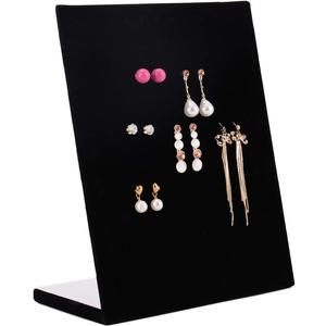 AUTOARK Black Velvet 30 Pair Earrings Display Holder Organizer,Jewelry Display Stand,AJ-041