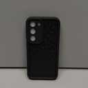 Cute Cheetah Print Phone Case for Samsung Galaxy S23 5G Case 6.1", Aesthetic Luxury Black Leopard Pattern Design Cover Shockproof Soft TPU Full Camera Lens Protective Funda for Women Girls