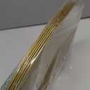 13'' Party Chargers Large Plates & Platters Great for Elegant Party's Weddings Tableware Great for Serving dish Gold Pack of 6