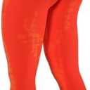 AUROLA Serpent Snake Seamless Scrunch Workout Leggings for Women,Girls Squat Proof Ribbed Thick Active Gym Pants XS