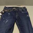 Silver Jeans Co. Women's Suki Curvy Fit Mid Rise Capri Jean (30 Regular, Dark Denimotion)