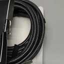 PowerBear 4K HDMI Cable 15 ft | High Speed Hdmi Cables, Braided Nylon & Gold Connectors, 4K @ 60Hz, Ultra HD, 2K, 1080P, ARC & CL3 Rated | for Laptop, Monitor, PS5, PS4, Xbox One, Fire TV, & More