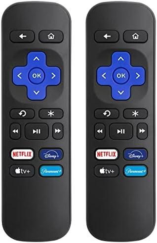 【Pack of 2】 Replacement Remote for Roku Box,for Roku Express,for Roku Premiere,for Roku Player,for Roku1/2/3/4,(NOT for Stick and TV or Game)