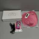 7JHH WIGS Light Pink Wig With Bang Straight Wig For Women Synthetic Neon Pink Wig Colorful Cosplay Wigs For Party And Daily Use23" Light Pink