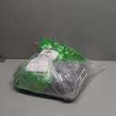 Zhanmai 4 Pcs 63/35 Inch Halloween Giant Alien Inflatable Jumbo Blow up Green Alien for Halloween Party Photo Prep Decor Theme Birthday Party Favors (Green, Silver)