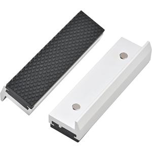 4 inch Magnetic Vise Jaws Soft Jaws Set,Vise Soft Jaws Fit to 4" Kurt Vise Jaws for Bench Vise