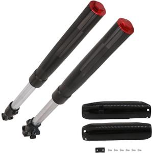 POLARBEAR Front End Inverted Forks 45/48mm 630mm Pit Bike Forks Hydraulic Upside Down Shock For 110cc 125cc 150cc Dirt Pit Bikes