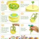 Fabric Flower Bouquets Toys, DIY Craft Kit for Girls 3 4 5 6 7 8 9 10 Years Old, Creative Arts and Crafts Activity for Toddler Kids, Preschool Educational Flower Assembly Gifts for Birthday Christmas