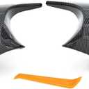 Mirror Cover Caps for E90 LCI- Durable Quality Carbon Fiber Pattern, Compatible with 3 series E90 E91 E92 E93 (2008-2011) - Upgrade Your Ride Now