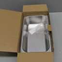 2 Pcs Loaf Pans for Baking Bread 9.5 x 5 Inch Stainless Steel Bread Loaf Pans Baking Pan Bakeware for Bread Casseroles Vegetables Dishwasher Safe