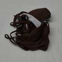 Women Two Piece Bikini Swimsuit Sexy Bathing Suits Halter Triangle Tops String Bikini Sets (Large, Coffee)