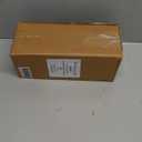 Bloomingville Enameled Decorative Metal Taper Candle Holder, Green, Tan and Pink