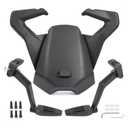 Upgraded Passenger foot pegs +Passenger Seat with Grab Handles for Can Am Ryker All Models, Replace #219400842, MAX Mount 219400800 Required (Seat + Pegs)
