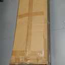 VASAGLE Floor Storage Cabinet, Freestanding Storage Unit with 2 Drawers and 2 Doors, Adjustable Shelf, 11.8 x 23.6 x 43.3 Inches, for Entryway, Bathroom, White UBBC551P31