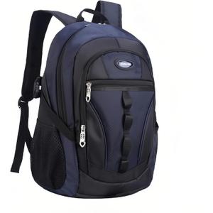 VIDOSCLA Teens Elementary School Backpack Casual Day pack Students Book Bags Outdoor Travel Knapsack Bags for Boys Girls (A# Deep Blue)