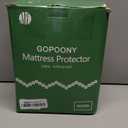 Premium Waterproof Mattress Protector Queen Size, Breathable Bed Cover 3D Air Fabric Cooling Mattress Pad Cover Smooth Soft Noiseless Washable, 8''-21'' Deep Pocket (White)