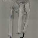 Lardmon 3 Pack Matte Black Simply Modern Cabinet Pulls 10 Inch(256mm) Hole Center Kitchen Cabinet Handles Solid Drawer Pulls Heavy Duty Zinc Alloy Kitchen Hardware, 10.5 Inch(268mm) Total Length