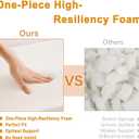 Round Pouf Ottoman 20 x 20 x 14 Inches Boho Poof Home Decor Floor Pouffe Ottoman Foot Rest for Couch Sofa Bean Bag Chairs Living Room Bedroom Orange