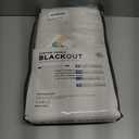 INOVADAY 100% Blackout Curtains for Bedroom, Black Out Curtains 96 Inch Long, Clip Rings Linen Blackout Drapes, Thermal Insulated Room Darkening for Living Room, 2 Panels - Beige, W50xL96