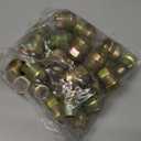 Dynofit M14x1.5 Lug Nuts Compatible with Chevy Silverado GMC Sierra 2500 3500,32pcs OEM Wheel Nuts for Suburban C3500, Express 3500 K3500, 14x1.5 Open End Nuts for Savana Fit Factory Wheel