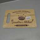 Grandma Bamboo Cutting Board Gifts, Kitchen Gifts For Grandma's, Home Kitchen Decor, Bamboo Cutting Board With Warm Words, Mother's Day Birthday Gifts For Grandma From Grandson Granddaughter -A36