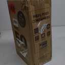 (40~Pack) 24 OZ Meal Prep Containers Reusable with Lids, Sturdy Leakproof & Food Safe, Microwave, Freezer, Dishwasher Safe To Go Food Containers, Plastic Take Out Containers, Black