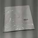 2 x FtyFty Unisex Adult Matte Graduation Cap with Tassel Year Charm (White)