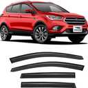 Voron Glass Tape-on Rain Guards for Ford Escape 2013-2019, Window Deflectors, Vent Window Visors, 4 Pieces -120023