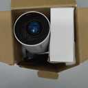 Magcubic Mini Projector with WiFi 6 and Bluetooth 5.4, Portable Projector 4K Support, 5W Soundbase Speaker, Auto Vertical Keystone 180Rotatable Smart Proyector for Movie Home Outdoor (White)