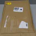 NPLUX Cupcake Containers with Lid Rectangular Cake Carrier 3-in-1 Multipurpose Cupcake Holder for Muffins Pies Sweets Pastries Fruit or Snacks (White, 13" x 9" x 4")