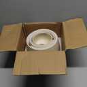 LE TAUCI Plant Pots, 4.1+5.1+6.5 inch, Set of 3, Ceramic Planters with Drainage Hole and Saucer, Indoor Flower Pot with Hole Mesh Pad, Gifts for Mom, Reactive Glaze Beige