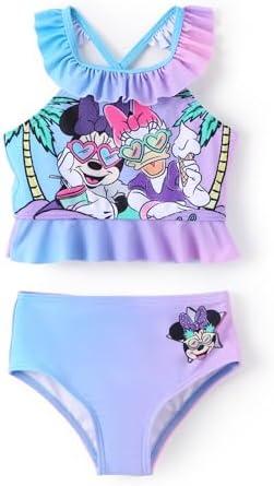 Disney Princess Toddler Girls Two Piece Tankini Top and Bow Tie Bikini Bottom Beach Swimwear Set, 5-6Y Disney Princess Toddler Girls Two Piece Tankini Top and Bow Tie Bikini Bottom Beach Swimwear Set, 5-6Y