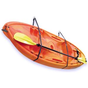 Kayak Storage Straps, Wall Mount Storage Straps, Canoes Wall Rack Holders, Adjustable Storage Straps Garage Hangers, 100LBS(45KGS) Weight Capacity