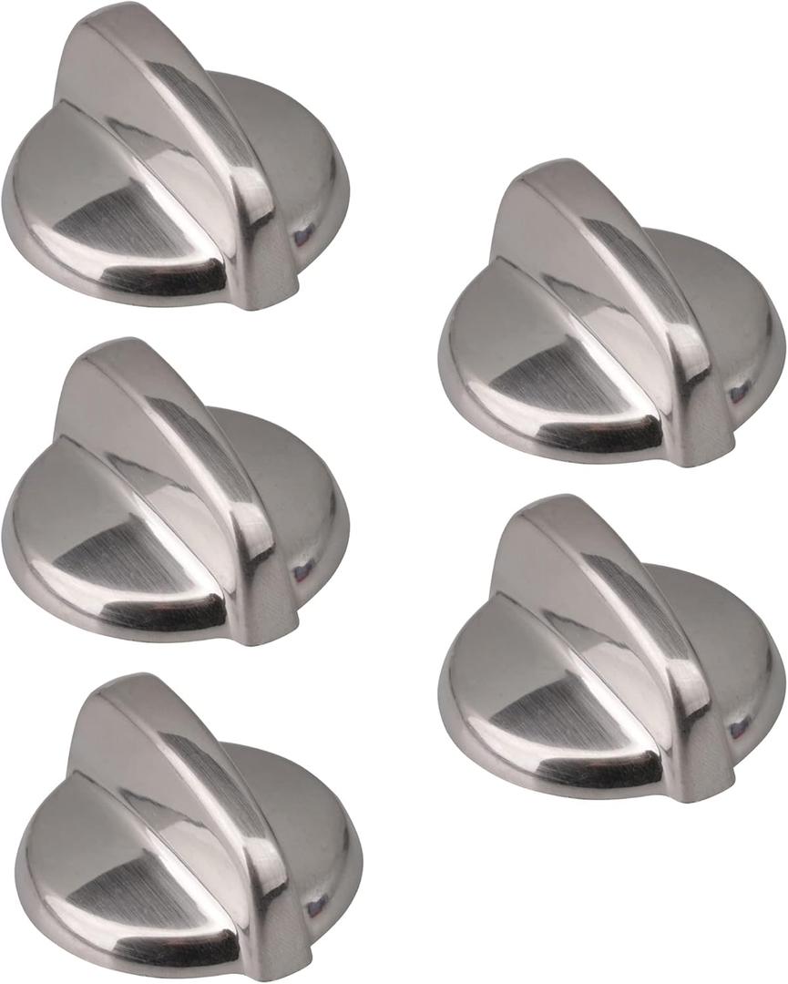 5PCS WB03T10295 Range Knob Stove Oven Knob Replacement for GE - Replaces AP4411070 1473270 AH2353386 EA2353386