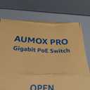 16 Port Gigabit PoE Switch,AUMOX PRO SG518P 18 Ethernet Unmanaged PoE with 2 Gigabit Uplink 250W,Plug and Play,Sturdy Metal Desktop, Wall Mount or Rackmount Network Switch, 802.3af/at Compliant