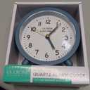La Crosse Clock Co. 4.4" Analog Quartz Alarm Clock - Teal