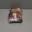 Tapleap Red Burlap Gift Bags with Drawstring - 30Pcs 5x7 Sacks for Wrapping Halloween Favors, DIY Craft, Candles, Souvenirs, For Small Business Customers, Wedding