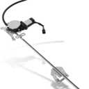 SCITOO Front Left Power Window Regulator with Motor Fit for 2005-2011 for Freightliner Classic,1997-2003 for Freightliner FLD112,OE: 741-5202