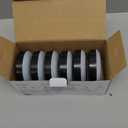 EZVALO Under Cabinet Lighting,1000mAh Rechargeable Puck Lights with Remote,3 Color Temps & 12 RGB Motion Sensor Closet Lights Indoor, Dimmable Under Counter Lights for Kitchen, Shelf Black, (6 Packs)