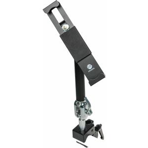 Tablet Pole Clamp CTA Heavy-Duty Security Pole Clamp For iPad 10th Gen 10.9" - iPad 7/8/9 Gen 10.2- iPad Air 4 - iPad Pro 12.9- Galaxy Tab - Surface Pro 7 - Zebra Tablets & More - Black (PAD-HPCS)