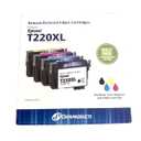 4 Pack New 220XL T220XL Ink for Epson WorkForce Black Color 220 T 220 XL Set