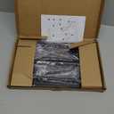 HUANUO Monitor Riser for Desk, Desk Organizer,Laptop Shelf w/Vented for Screen, Computer Stand for PC, Printer, for Home & Office (Black)